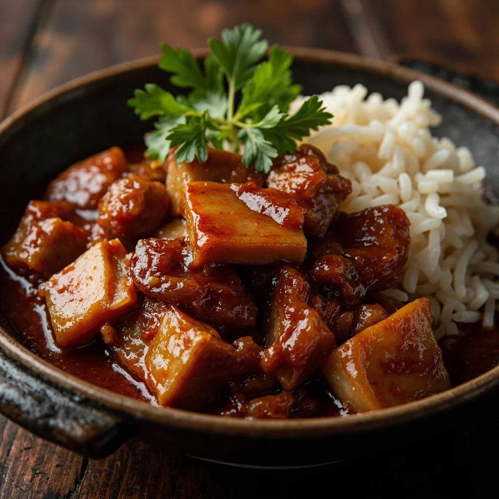 Red-Braised Pork Belly (Hong Shao Rou)