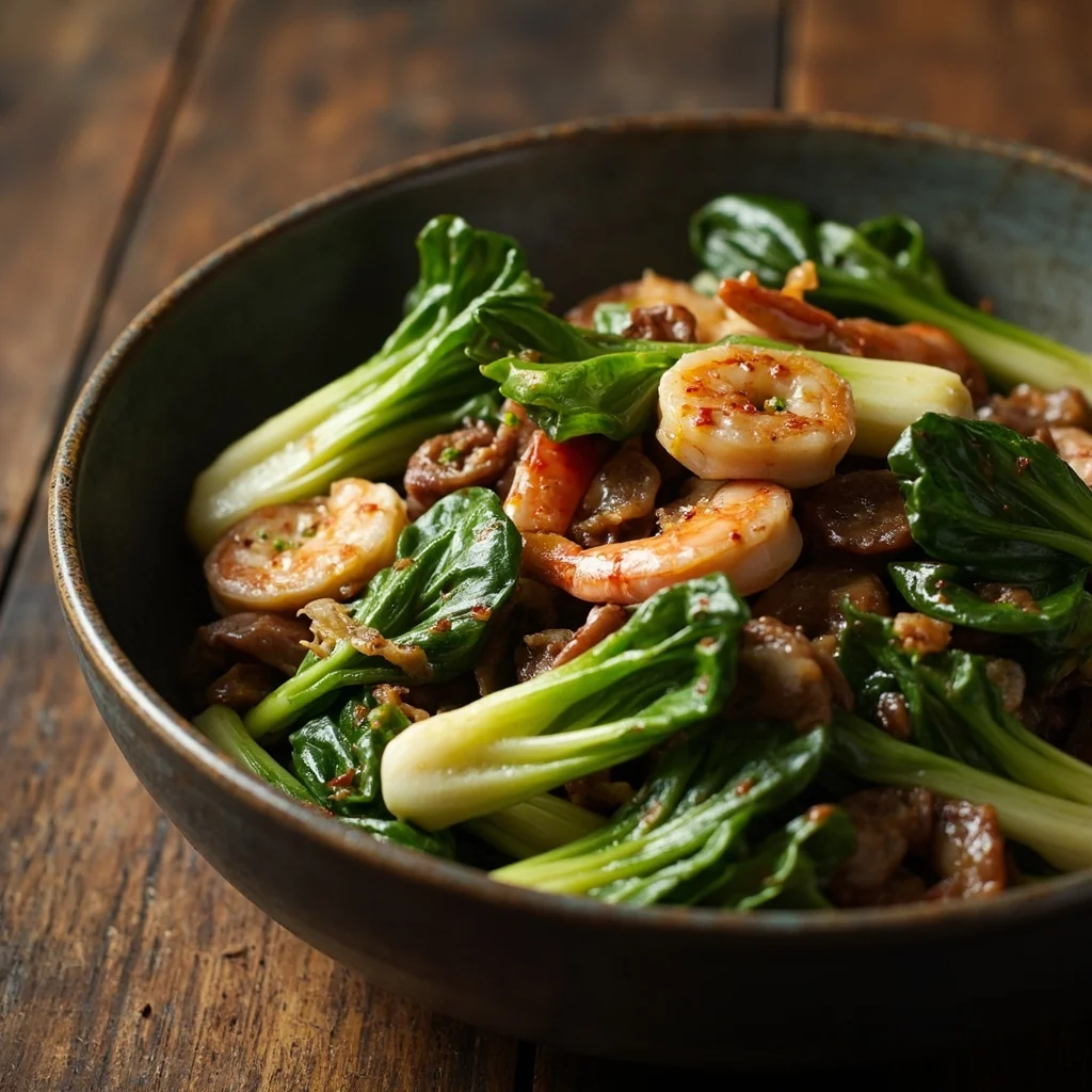 Dry Pot Baby Bok Choy