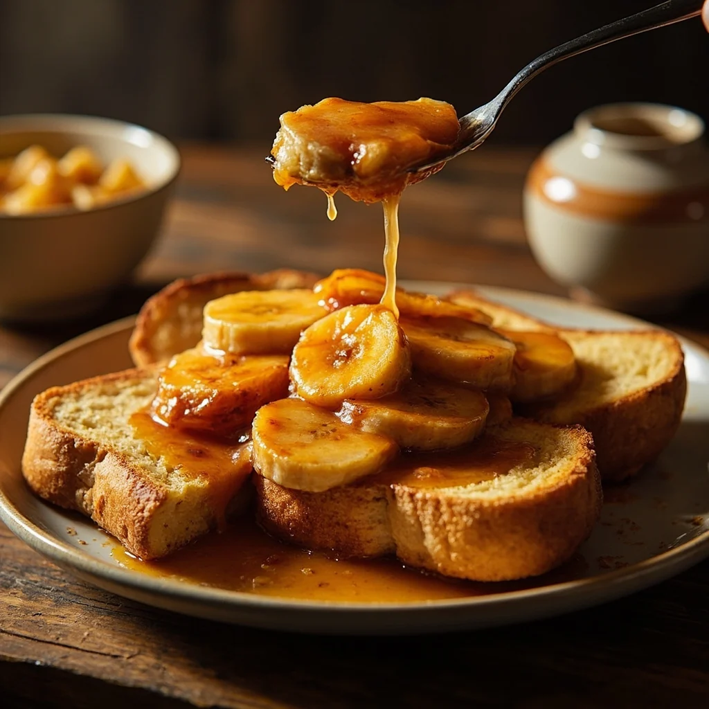 Caramelized Banana Toast
