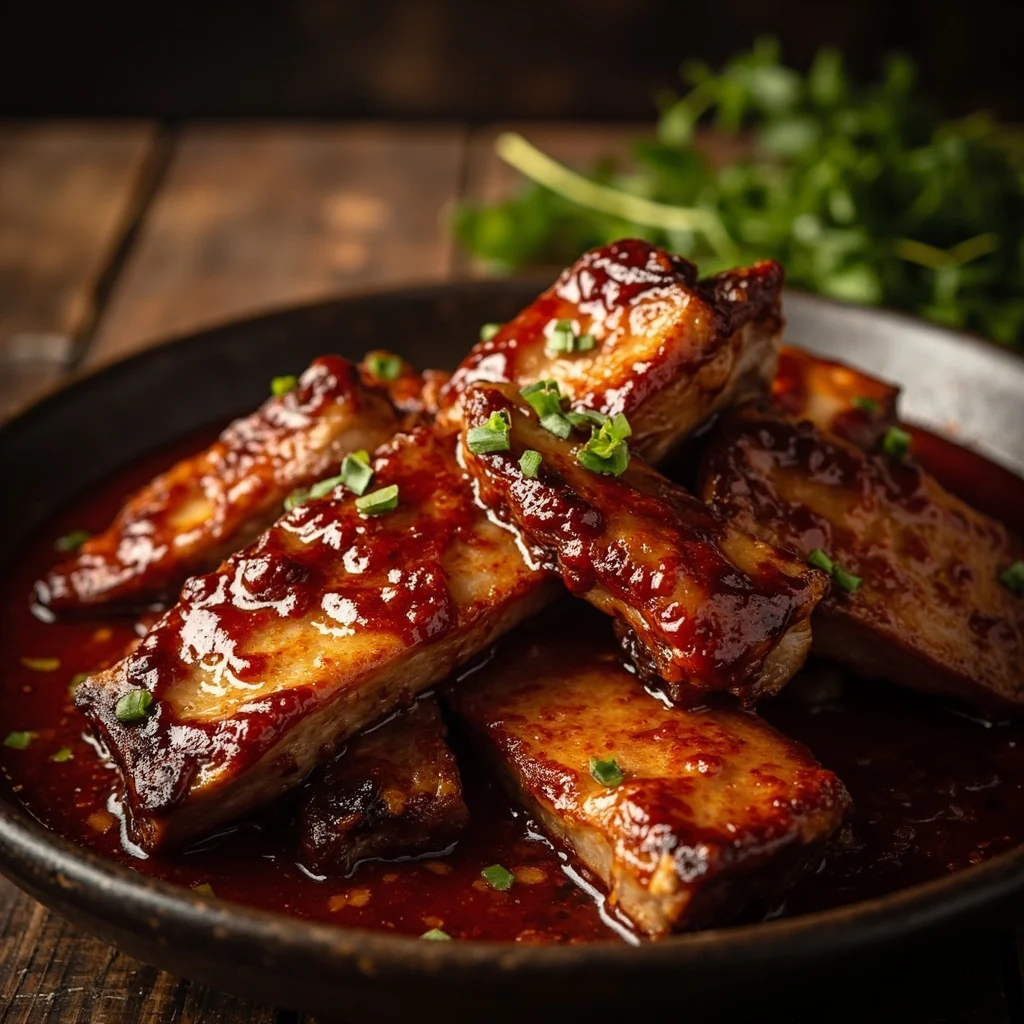 Red-Braised Pork Ribs